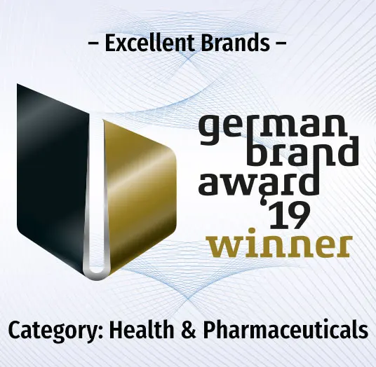 Logo 'Winner' des German Brand Award 2019